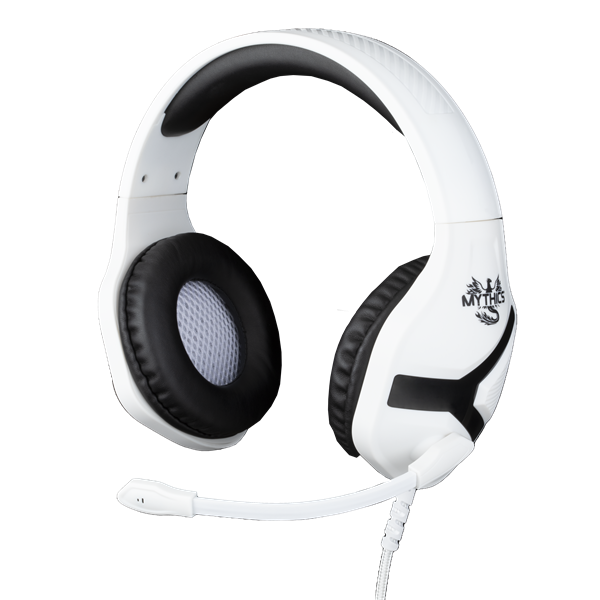 KONIX MYTHICS Nemesis Vezetékes Sztereó Gaming Headset PS5 (KX-GH-NMS-P5) Fehér