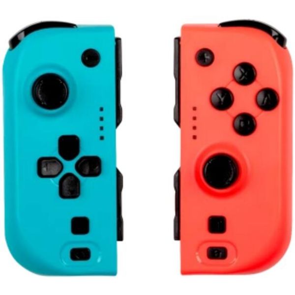 KONIX -  Nintendo Switch Vezeték Nélküli kontroller, Kék-Piros (2-PACK) (KX-SW-JOYS-BL-RD)