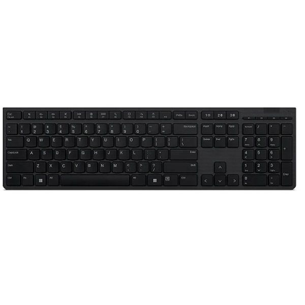 LENOVO Vezeték Nélküli Billentyűzet - Professional Wireless Rechargeable Keyboard - Magyar (4Y41K04049)