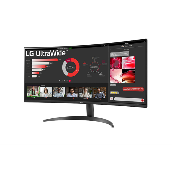 LG UltraWide 34WR50QK UWQHD 100Hz-es VA ívelt monitor (34WR50QK-B.AEU)