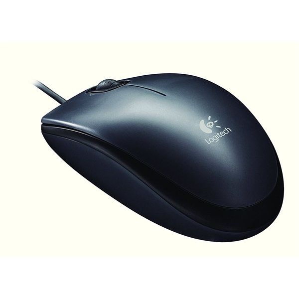 Logitech M90 USB vezetékes egér (910-001793) Sötét szürke
