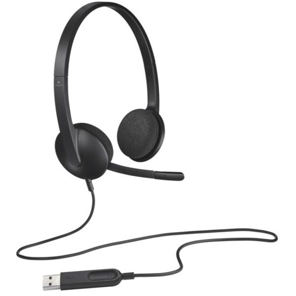 Logitech H340 USB Mikrofonos 2.0 Headset (981-000475)