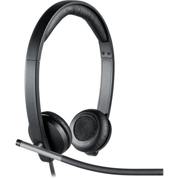 LOGITECH H650E sztereó Headset Mikrofonnal (981-000519) Fekete