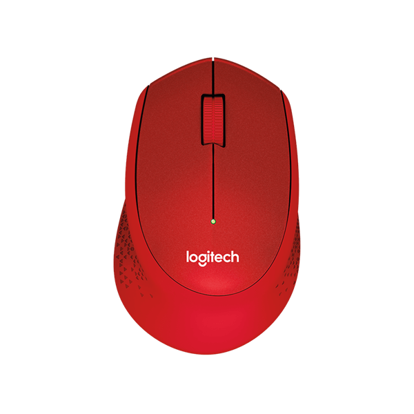 LOGITECH M330 Silent Vezeték Nélküli optikai egér (910-004911) piros