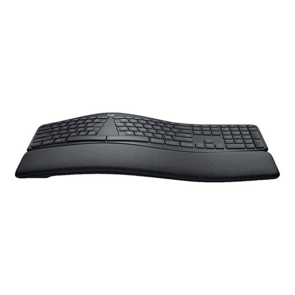 LOGITECH Billentyűzet - ERGO K860 Ergonomic Vezeték Nélküli Grafitszürke, US (920-010108)