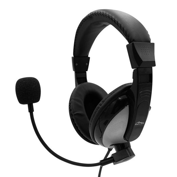 MEDIA-TECH TURDUS PRO Fejhallgató mikrofonnal (MT3603)