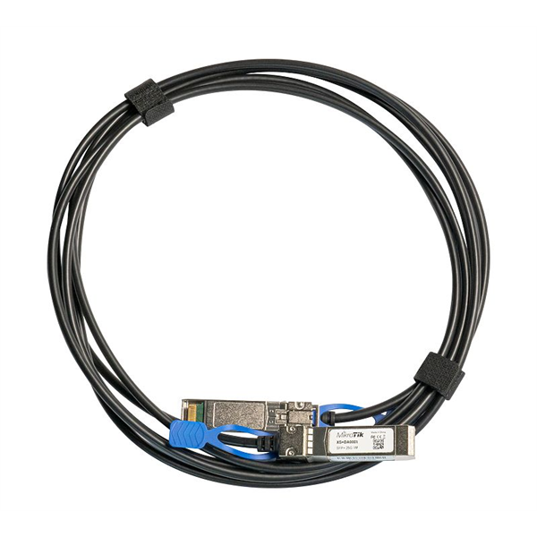MikroTik XS+DA0001 DAC SFP/SFP+/SFP28 Kábel 1m