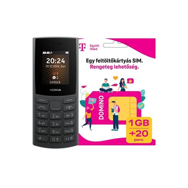 Nokia 105 (2024) 4G + Domino kártya
