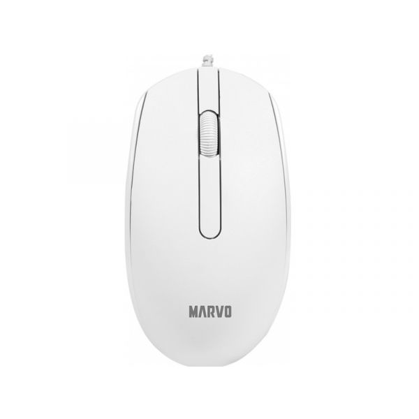 MARVO MS003 WH vezetékes egér fehér