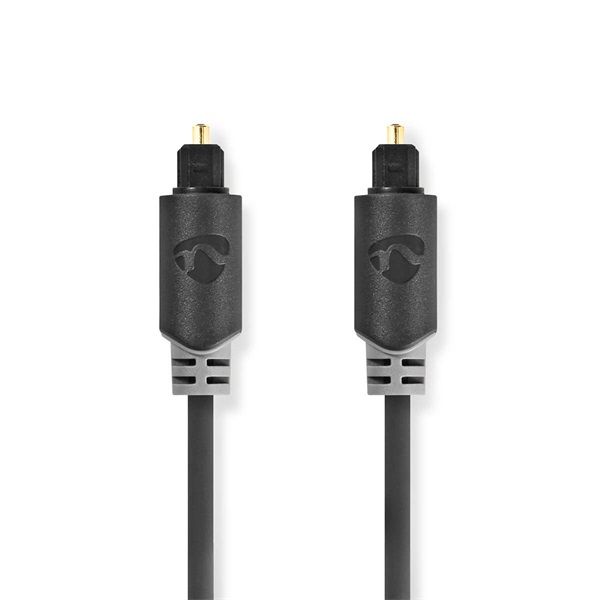 Nedis CABW25000AT50 optikai audió kábel, TosLink dugó, hossz: 5 m
