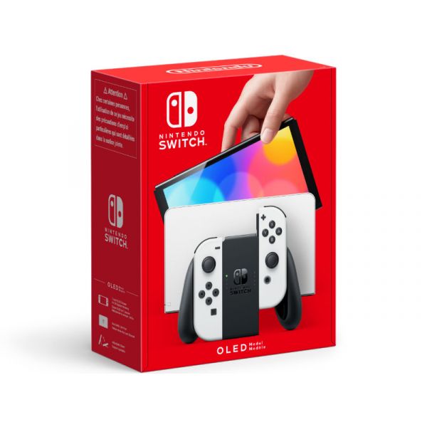 Nintendo Switch Konzol OLED Modell White Set (NSH008)