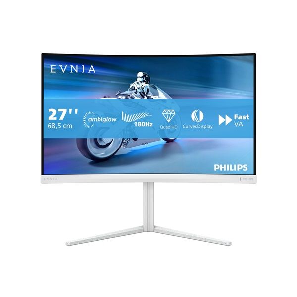 PHILIPS 27" QHD ívelt VA 144Hz Gaming monitor (27M2C5501/00)
