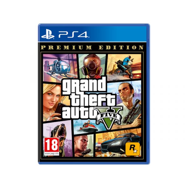Grand Theft Auto V (GTA V) Premium Edition PS4