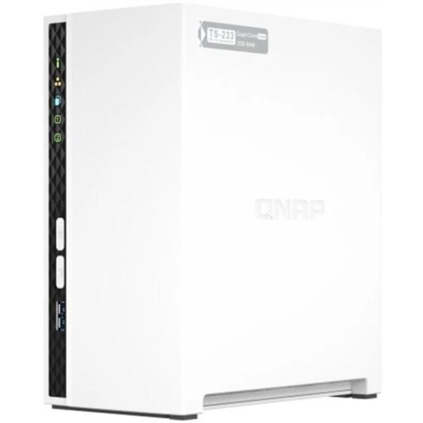 QNAP TS-233 2 fiókos Hálózati adattároló NAS