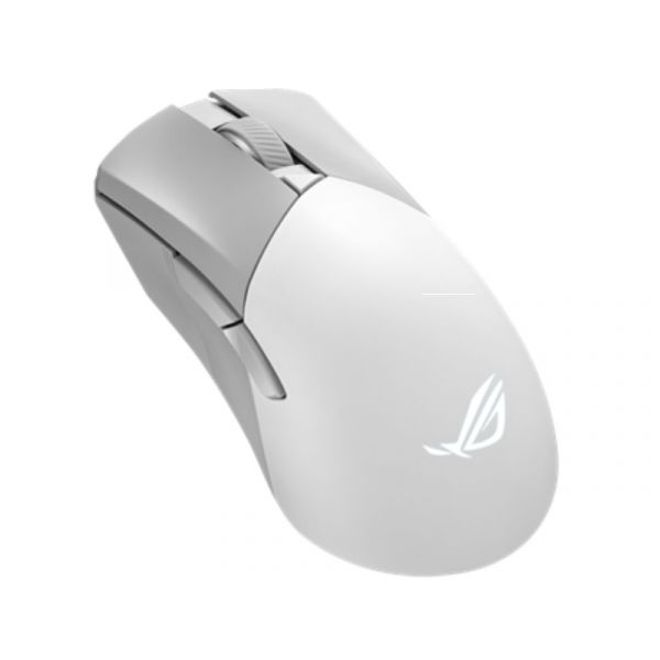 Asus ROG Gladius III Wireless AimPoint vezeték nélküli egér (ROG GLADIUS III WIRELESS AIMPOINT WHITE) fehér