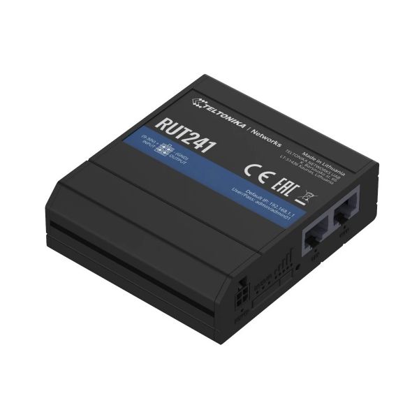 TELTONIKA LTE Modem + Industrial Wireless Router RUT241 (RUT241010000)