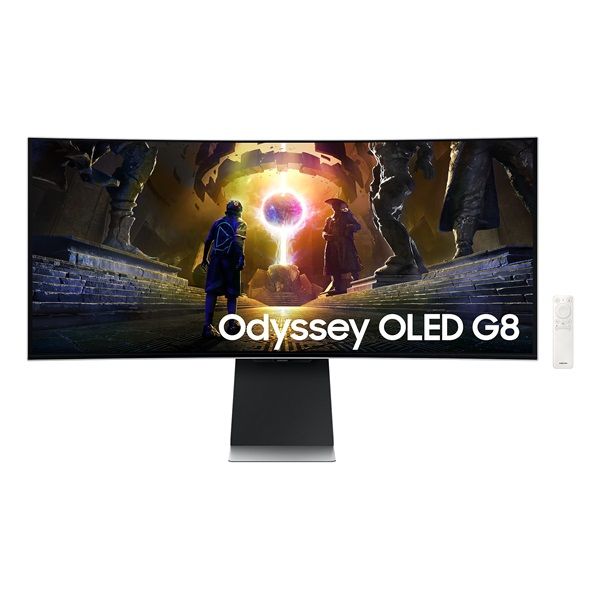 Samsung Odyssey OLED G8 G85SD Ultra 34" WQHD 175Hz ívelt Gaming monitor (LS34DG850SUXDU)
