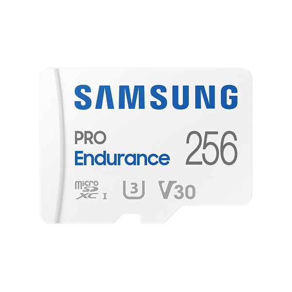 SAMSUNG PRO Endurance microSD 256GB Memóriakártya + SD Adapter (MB-MJ256KA/EU)