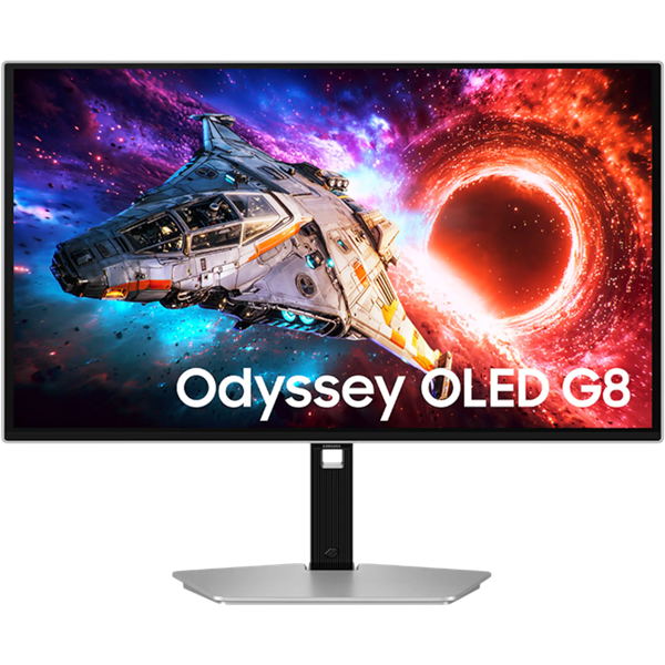 SAMSUNG Odyssey OLED G8 G80SH 4K 240Hz Gaming Monitor 27", 3840x2160, 16:9, 250cd/m2, 0,03ms, 1xDP/2xHDMI/2xUSB-A (LS27HG800SUXEN)