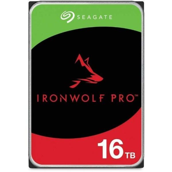 SEAGATE 3.5" HDD SATA-III 16TB 7200rpm 256MB Cache Ironwolf Pro (ST16000NT001)