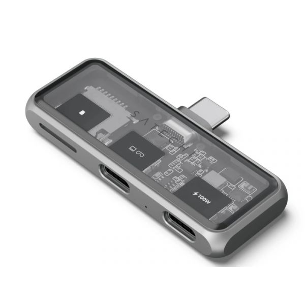 Satechi Mobile XR Hub with dual USB-C and microSD - Space Gray (ST-HXRSDM)