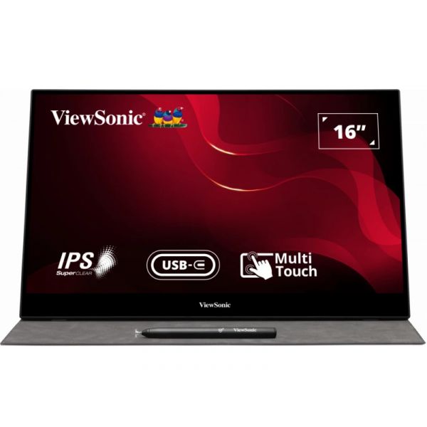 ViewSonic 16" TD1655 Touch FHD IPS monitor (VS18170)