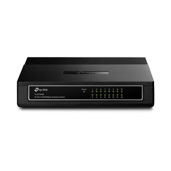 TP-LINK 16 portos Asztali Switch (TL-SF1016D)