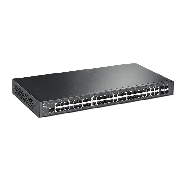 TP-LINK JetStream 48-Portos Gigabit L2 Vezérelhető Switch (TL-SG3452)