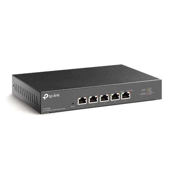 TP-Link TL-SX105 5x10 Gbps Fémházas Asztali Switch