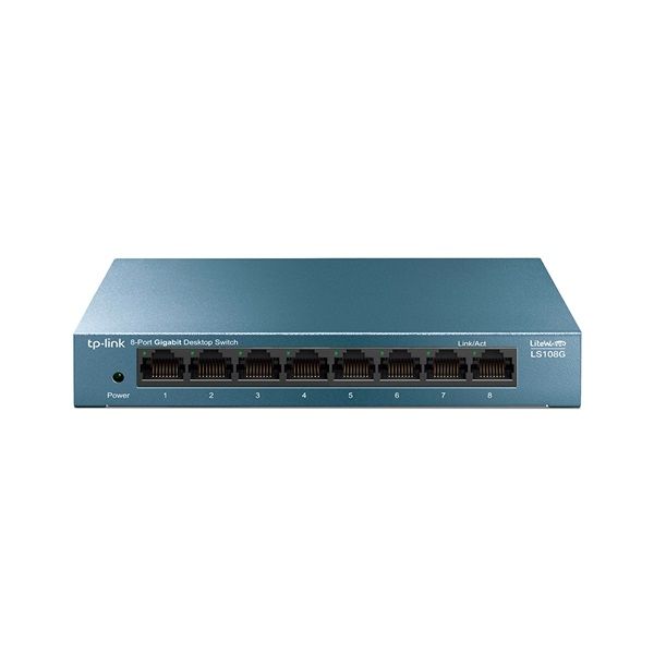 TP-Link LS108G Fémházas Asztali Switch