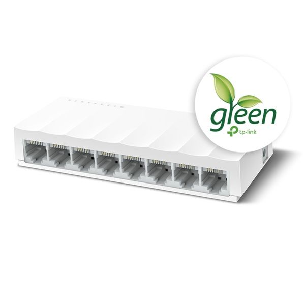 TP-Link LS1008 Műanyagházas Asztali Switch
