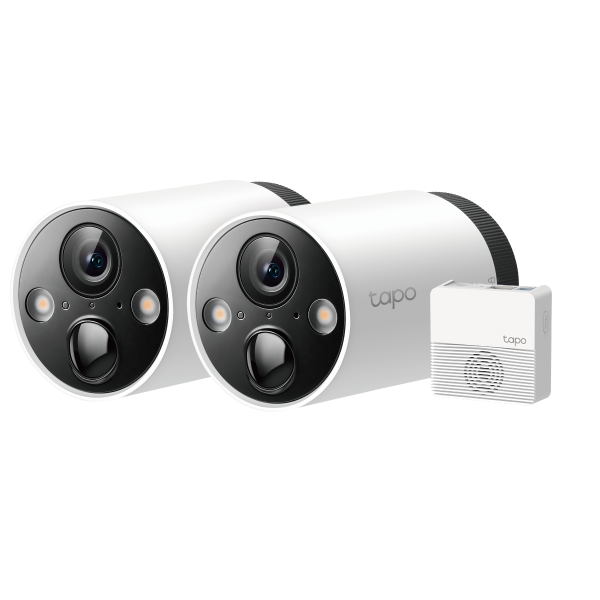 TP-LINK TAPO C420S2(2-PACK) Wireless Cloud beltéri/kültéri éjjellátó Kamera