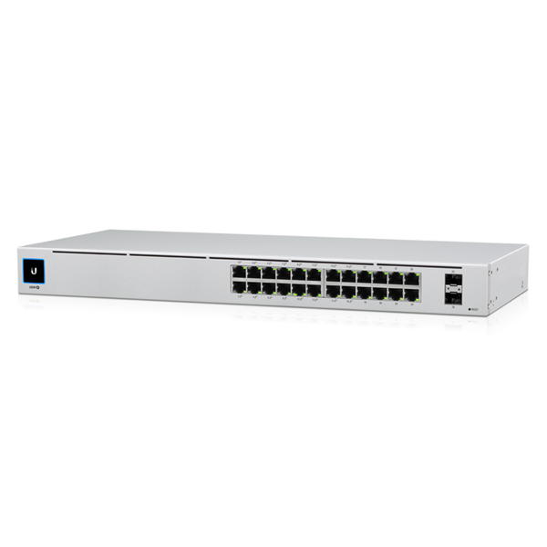 UBiQUiTi Switch - USW-24-POE - UniFi Rack-Mountable, Managed