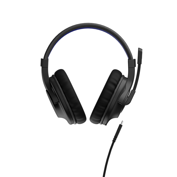 Hama Urage SoundZ 200 V2 fejhallgató mikrofonnal, USB, PC, PS, fekete (217858)