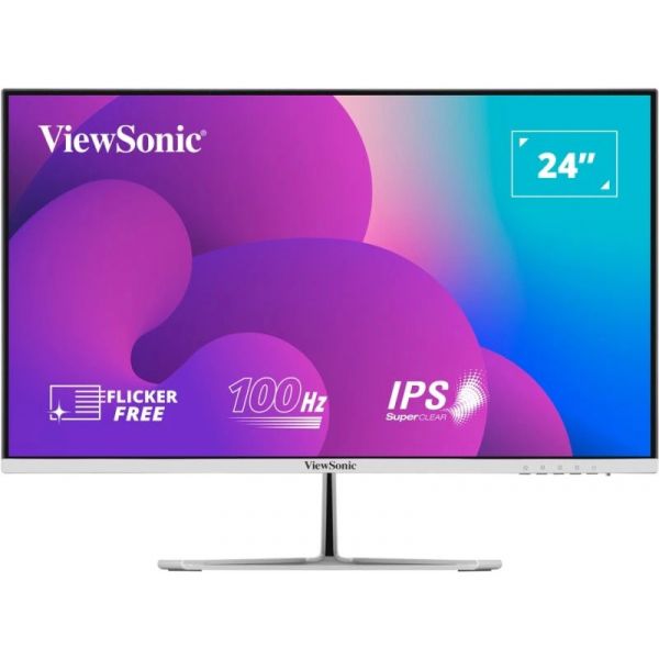 ViewSonic 24" VX2476-SMH FHD IPS monitor (VS18115)