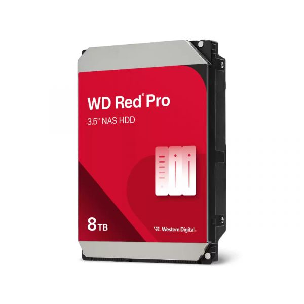 WESTERN DIGITAL 3.5" HDD SATA-III 8TB 7200rpm 256MB Cache, RED Pro (WD8005FFBX)