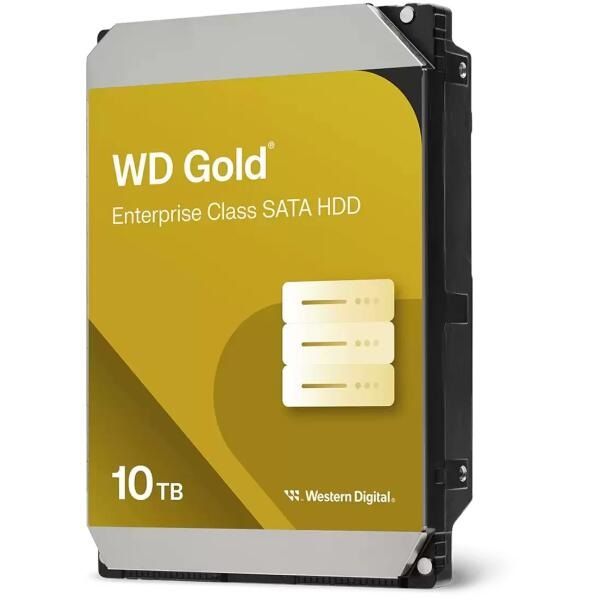 WESTERN DIGITAL 3.5" HDD SATA-III 10TB 7200rpm 512MB Cache, CAVIAR Gold (WD103KRYZ)