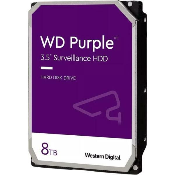 WESTERN DIGITAL 3.5" HDD SATA-III 8TB 5640rpm 256MB Cache, CAVIAR Purple (WD85PURZ)