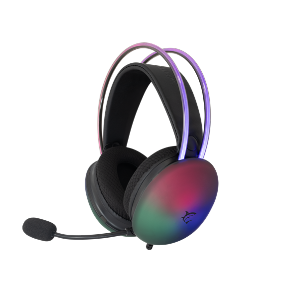 White Shark FIREFLY-B gamer fejhallgató, fekete/RGB (WS GH-2342B)