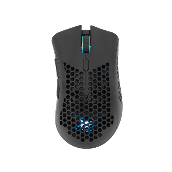White Shark LIONEL-B, WGM-5012B vezeték nélküli gamer egér, fekete