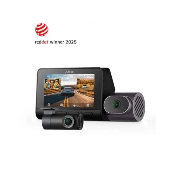 70mai Dash Cam 4K T800 Premium Set menetrögzítő kamera + hátsó kamera szett (XM70MAIPPT80041SET)