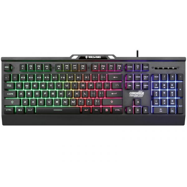 YENKEE YKB WT200US Conqueror WoT billentyűzet - US kiosztás (YKB WT200US)