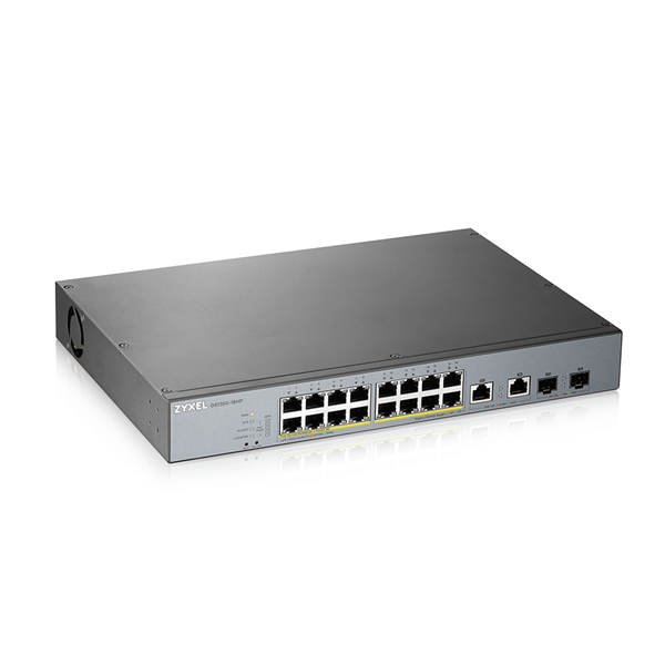 ZYXEL GS1350-18HP-EU0101F Menedzselhető Switch